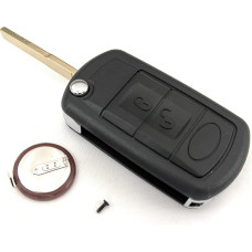 Automobile Locksmith 3 Button Remote Key Repair Kit for Land Range Rover Shell Case Battery VL2330