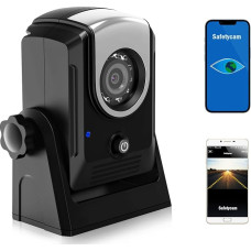 Dash Camera with WiFi, MHCABSR WiFi Backup Dash Cam Work with Phone IP68 Waterproof IR Night Vision Wide Angle Magnetic Reversing Camera for Trailers Trucks Motorhomes