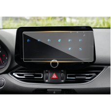 YEE PIN 10.25 Inch Screen Protector Compatible with Hyundai i30 / i30 N Line/Fastback N/Bayon 2020-2022 2023 Navigation Screen Protector GPS Glass Film Screen Protector - Scratch-Resistant