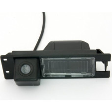 Navinio Rückfahrkamera Farbkamera Einparkkamera für Rückfahrsystem Einparkhilfe - Wasserdicht & Stoßfest für Opel Astra J Astra H/Opel Zafira B/Corsa D/Vectra C/Insignia/Vauxhall Signum