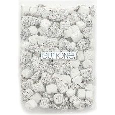 GUSTONE. Tartufi dolci stracciatella, 70 vienetų, po 14 g, Antica Torroneria Piemontese, triufelių pralina iš baltojo šokolado, 1 kg pakuotė dovanų