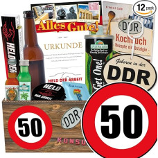 Vyrų dovanų rinkinys / gimtadienio dovana / 50-asis gimtadienis / dovanų dėžutė Tėvas