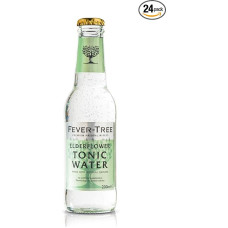 Fever-Tree Elderflower Tonic MW Bottles Reusable Pack of 24 200 ml