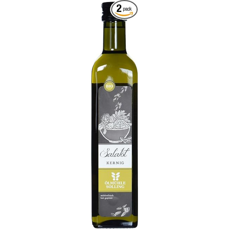 Ölmühle Solling Salad Oil Kernig 2 vnt. (2 x 500 ml)