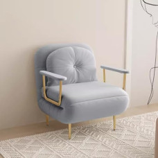 Minkšta sofa su kedais, modernia eisena, griežta tragiška sofa, skirta kambariui, butui, namams (spalva: juoda, dydis: 80 cm)