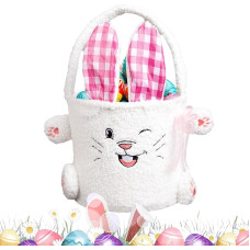 Kuschelkorb - Plüsch Aufbewahrungstasche,Tragtaschen | Für Süßigkeiten Spielzeug Picknick Haus Party Feier Festliche Anlässe