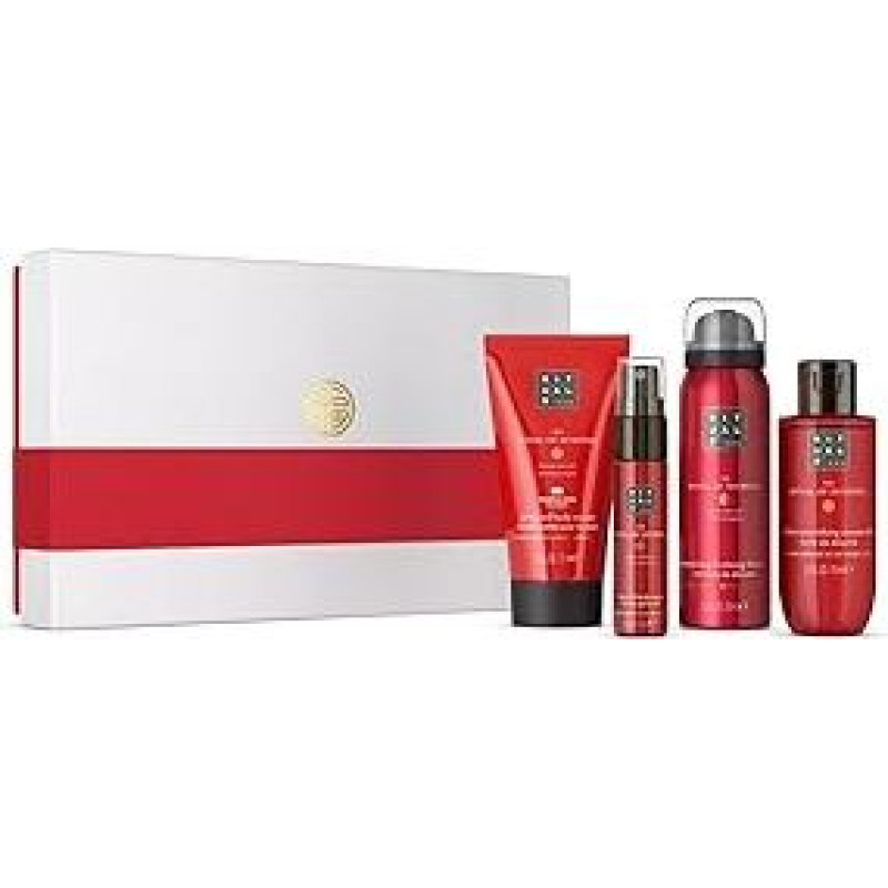 RITUALS The Ritual of Ayurveda Gift Set, Small - Dovanų dėžutė su asmens higienos produktais su Indijos rožių ir saldžiųjų migdolų aliejumi - subalansuojantis kvapas
