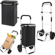 Pirkinių vežimėlis Sulankstomas pirkinių vežimėlis, transportavimo vežimėlis, pirkinių vežimėlis, pirkinių vežimėlis, pirkinių krepšys, pirkinių krepšys su dangčiu