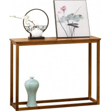 Skardinė lentyna, skirta gyvenamajam plotui, rotango lentyna, skirta gyvenamajam plotui, vonios kambariui, kambariui, fojė (120x29x77cm/47x11x30in)