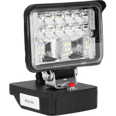 LED darbo šviesa Lauko LED apšvietimas Darbo šviesa Nešiojama saugos darbo šviesa Kempingo darbo šviesa Akumuliatoriaus lempa, skirta 