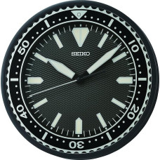 Seiko QXA791K Wall Clock Plastic Black