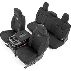 Rough Country F&R Neoprene Seat Covers for 19-21 Chevy Silverado 1500-91037
