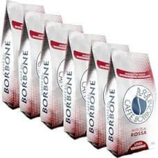 Raudonasis kavos pupelių mišinys Caffè Borbone Vending 1 kg x 6