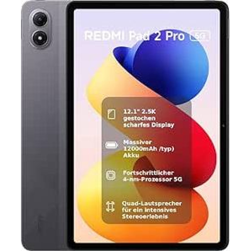 XIAOMI REDMI Pad 2 Pro 5G, 6+128 GB, 12,1