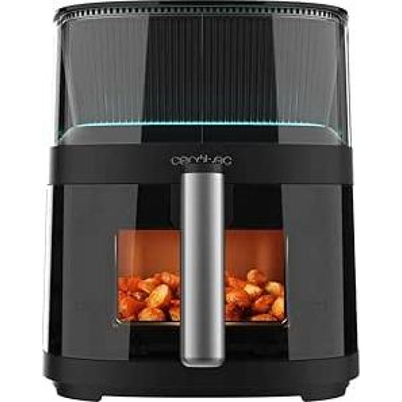 Cecotec Tisch-Konvektionsofen 60 Liter Bake&Toast 6090 Black Gyro. 2200 W, Innenbeleuchtung, 12 Funktionen, Temperatur bis zu 230º, Doppeltürglas, Inklusive drehbarem Spieß