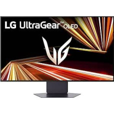 LG Ultragear 32GX850A-B.AEU 32 colių GX8 dviejų režimų OLED 4K-UHD žaidimų monitorius | su dvigubu režimu, 0,03 ms (GtG), 