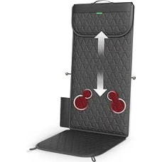 medisana MC 700 Shiatsu masažuoklis nugaros, kaklo, pečių masažuoklis, itin plonas ir lengvas masažinis kilimėlis su dideliu masažo paviršiumi ir šiluma, gali būti naudojamas gulint ir sėdint