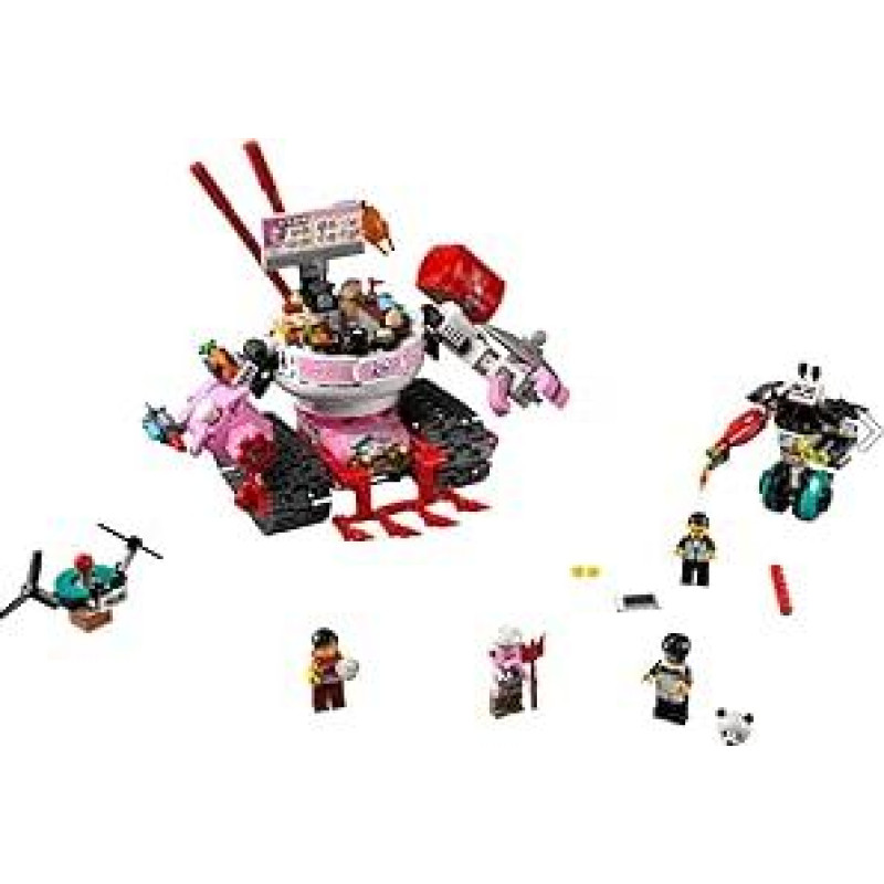Lego Monkie Kid Pigsys Pasta Trolley 80026