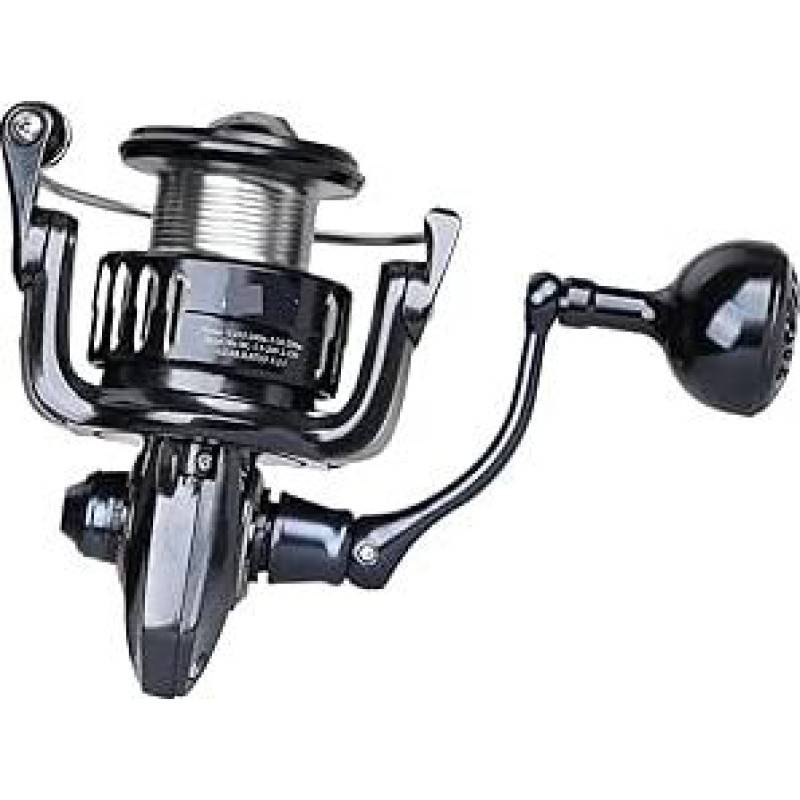 Hochfeste Salzwasser-Spinn-Angelrolle 3000 4000 5000 7000 5,2:1 12 Kg Drag Power Big Game Sea Wheel Glatt, Robust, Leicht