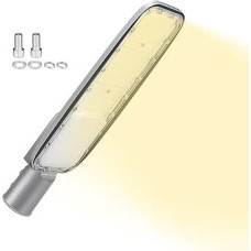 RIGIDON LED lauko gatvės apšvietimas, 200 W, 13892 lm, IP66, atsparus vandeniui, šiltai baltos spalvos automobilių stovėjimo aikštelės apšvietimas, skirtas mokyklų gatvėms, automobilių stovėjimo aikštelėms, krepšinio aikštelėms, kiemams, aikštėms, garažam