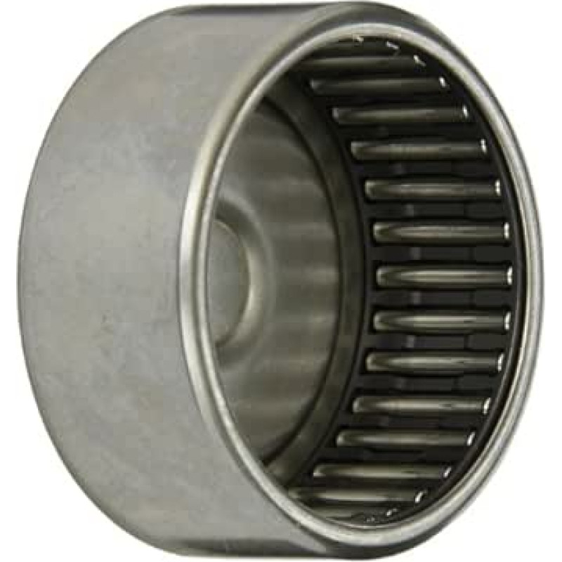 INA BK4020 adatinis ritininis guolis, plieninis narvelis, uždaras galas, atviras, metrinis, 40 mm vidinis skersmuo, 47 mm išorinis skersmuo, 20 mm plotis, didžiausias sukimosi greitis 6500 aps/min, statinė apkrova 5500 lbf, dinaminė apkrova 3150 lbf