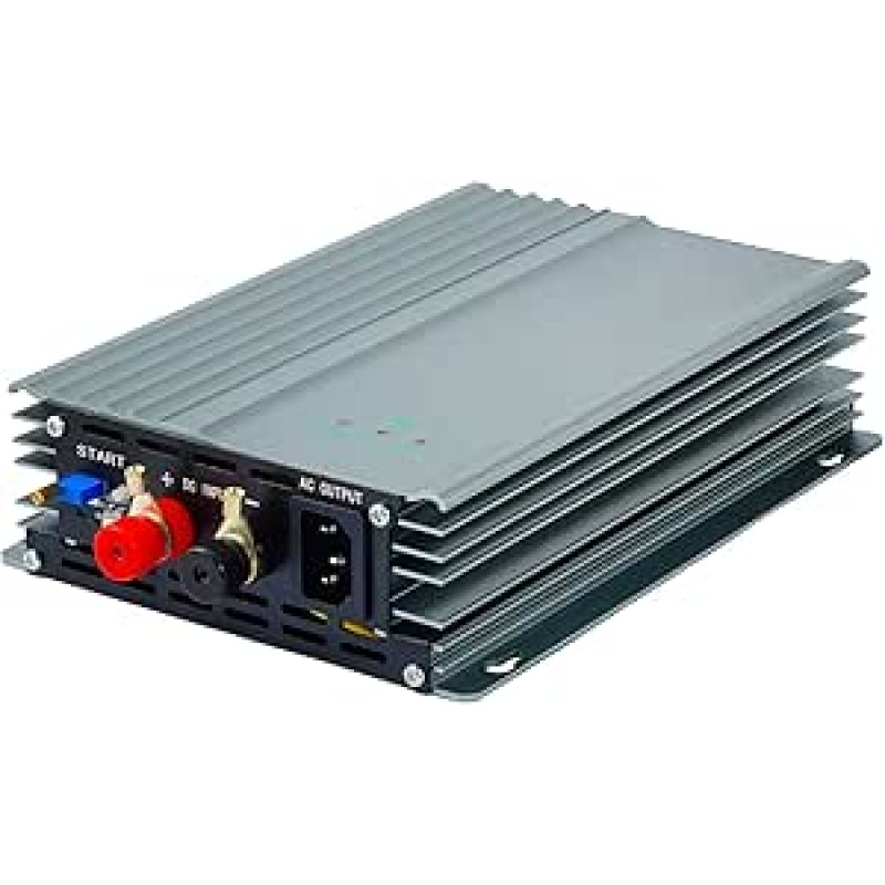 Y&H 500 W saulės inverteris, MPPT Grid-Tie Micro, kintamosios srovės 230 V išvestis, saulės baterijų inverteris, skirtas saulės baterijoms, 12 V akumuliatoriaus įkrovimas, 30 W-250 W reguliuojamas