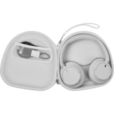 PAIYULE Case for Sony WH-CH720N WH-CH520 WH-1000XM4 Wireless Bluetooth Headphones with Noise Cancelling Over The Ear Headset, Carry Bag Organiser Travel Bag for USB Cable (Box Only) (White)