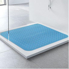 Neslystantis dušo kilimėlis, 80 x 80 cm, dušo kilimėlis, neslystantis dušo kilimėlis su siurbtukais, neslystantis dušo kilimėlis, PVC dušo kilimėlis, neslystantis