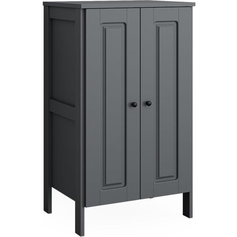 VitaliSpa Ajaton Vaikiška spinta, pilka, 70 x 121 x 53 cm, pagaminta iš medžio drožlių plokštės, vaikiška lentyna vaikams ir paaugliams, praktiškas sprendimas gerai sutvarkytiems kambariams