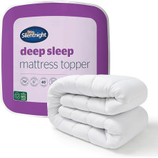 Silentnight Deep Sleep Mattress Topper, White, King