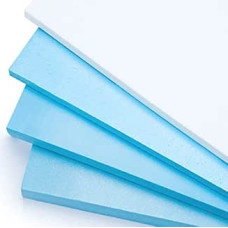 Hochdichte Schaumstoffplatte for DIY-Modellbau - weiß/blaue PVC-Platte for Mikro-Landschaftsbau, 1 Stück(Blue,10x30x4cm)