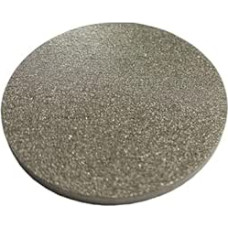 1 Stück runde Metallpulver-Sinterplatten, Gasverteilung, Konditionierungssystem, Schichtungsfilter, porös, 50 μm