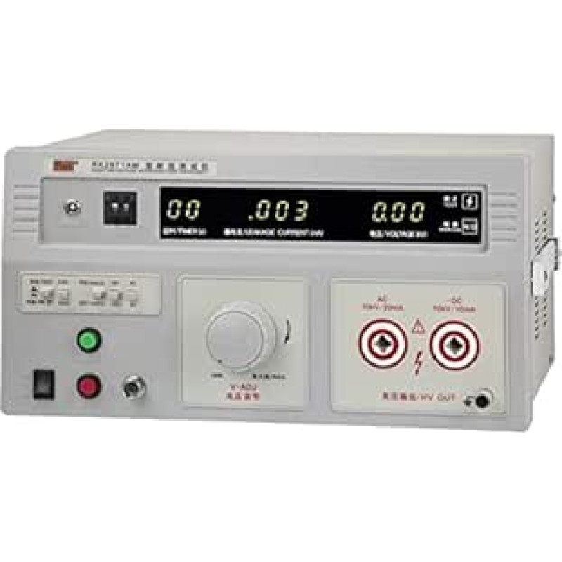RK2671am Präzisionsdesktop Skaitmeninis hipotesteris/AC/DC5/10KV, AC2 0 MA DC1 0 mA Skaitmeninis ekranas -Drucktester