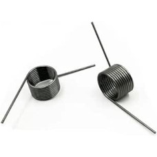 teel Kleine Torsionsfeder, Haarnadel-Torsionsfeder aus 65 Mn-Stahl, 60/90/120/180 Grad, 1,0 mm Durchmesser, 12-30 mm, 5 Stück(22.5mm(9 laps),16MM(5PCS)-1.0MM(180 DEGREES))