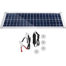 Sonnenkollektor, Solar 20W Solarpanel Solar-Außenstromversorgung Autoladeschatz Solar-Photovoltaik-Panel Batteriepanel