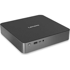 Lenovo IdeaCentre Mini x stalinis kompiuteris | Copilot+ PC | Snapdragon X X1-26-100 | 32GB RAM | 1TB SSD | Qualcomm Adreno Graphics | Windows 11 | Luna Grey | 1L | 3 mėn. premium priežiūros