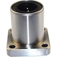 2 Stück/Los.Vierkantflansch Linear Bewegung Stecknuss Kugellager LMK6 8 10 12 13 16 20 25 30 35 40 50 60UUU(LMK30UU)