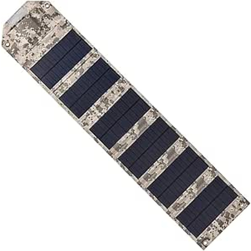 Ilgaamžiškumas Stovyklavimo saulės įkrovikliai PowerBank 10W 12W 14W sulankstomi įkrovikliai lauko fotografijos įrangai Lengvi sulankstomi saulės įkrovikliai