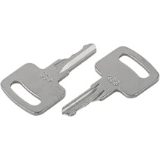 Ersatz-Zündschlüssel für 455 Schlüssel für schwere Baumaschinen, 8er-Pack, kompatibel mit Gabelstaplern und Aufzügen, für langlebiges Eisenmaterial