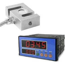 S tipo apkrovos elementas + svėrimo indikatorius 10 kg 20 kg 30 kg - 1 tonos 2T didelio tikslumo įtempimo matuoklis platformos svarstyklėms, sunkvežimių svarstyklėms patikimi duomenys (30 kg indikatorius)