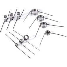 Industrielle Ersatzfedern, V-Feder, Drahtdurchmesser 0,3-2, mm; Torsionsfeder, Außendurchmesser 2,5-13 Werkzeugfeder(0.8x12mm 180 laipsnių)