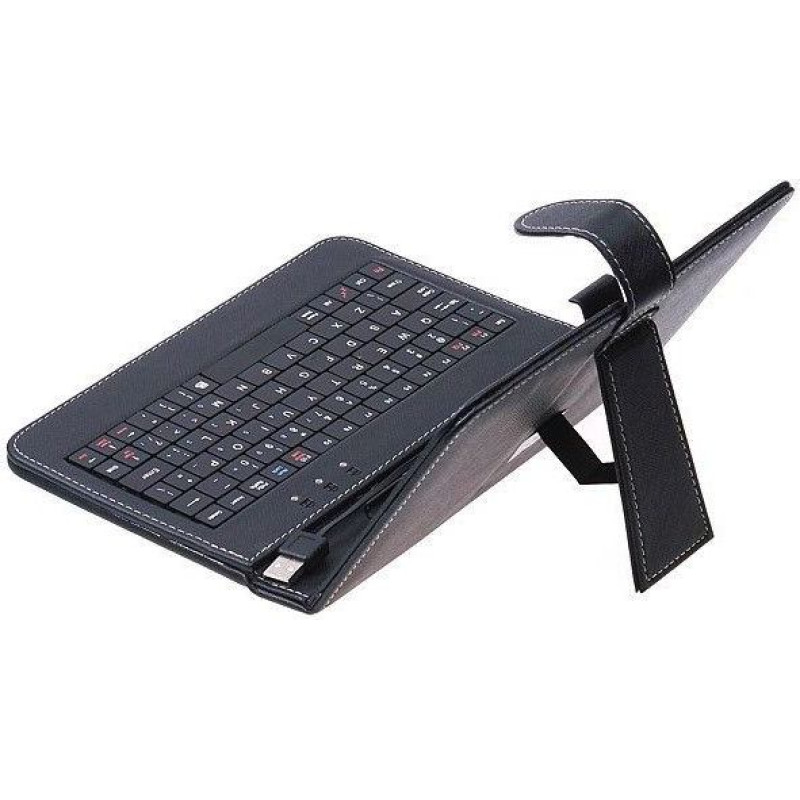 Universal covers for tablets up to 7 inches with mini USB keyboard