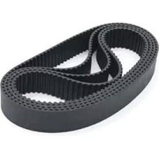 Sinchronriemen Zahnriemen HTD 840-5M, 840 mm Länge, 12 mm Breite, aus Gummi für industrielle Kraftübertragung, 1 Stück