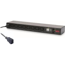 APC Rack PDU - AP7921B - Maitinimo paskirstymas (komutuojamasis, 1U, 208/230V, 8 lizdai C13, IEC C20)