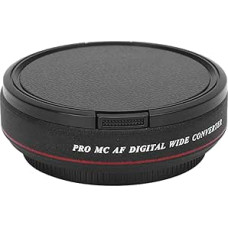 62 mm 0,45X itin plonas plačiakampio objektyvo filtras, skirtas 62 mm skersmens sąsajos objektyvui, skirtas Nikon SLR fotoaparatams ir vaizdo kameroms