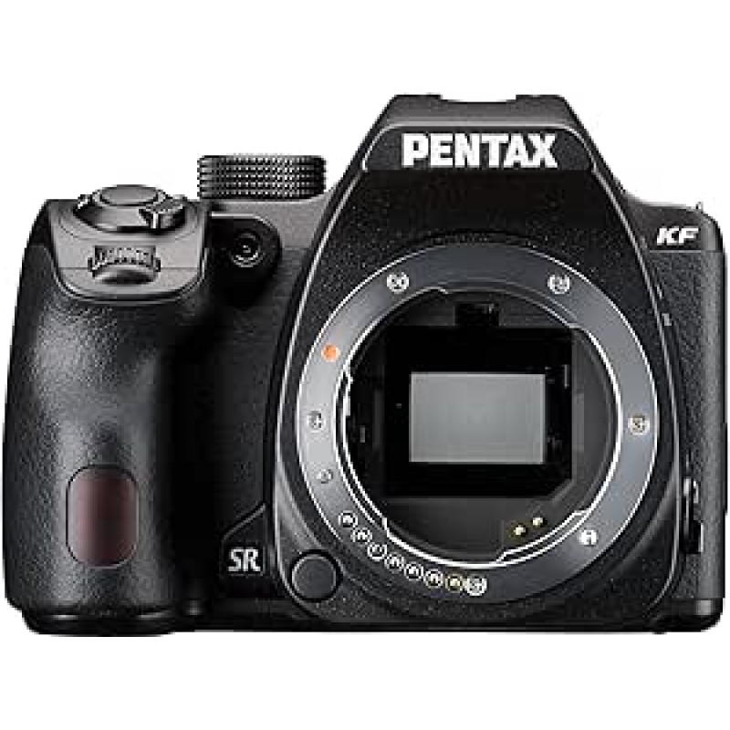 PENTAX KF APS-C skaitmeninio veidrodinio fotoaparato korpusas Dulkėms ir orui atsparus Vario LCD ekranas Juodas 24mm