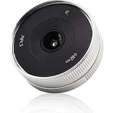 AstrHori 14 mm F4.5 itin plataus kampo objektyvas Rankinis APS-C objektyvas Stiprus objektyvas su apsauga nuo iškraipymų, suderinamas su Nikon Z-Mount beveidrodžiais fotoaparatais Z50, ZFC ir kt. (sidabrinis)