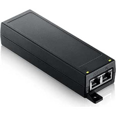 Zyxel Single Port Power Injector | 1-2.5G MultiGig 802.3at PoE+ Injector | Easy Plug and Play | IEEE 802.3af/at-Compatible WLAN APs, IP Video Cameras or IP Phones with up to 30W [POE12-30W]