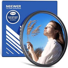 NEEWER 2 in 1 CPL poliarizacinis filtras + juodas difuzinis 1/4 filtras, 67 mm žiedinis poliarizacinis filtras, minkštas fotoaparato objektyvo efekto filtras su plonu aliuminio rėmeliu ir daugiasluoksniu dengtu optiniu stiklu