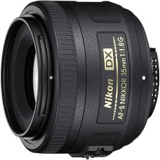 Nikon 35 mm/F 1.8 AF-S G NIKKOR DX-35 mm Lens (Renewed)